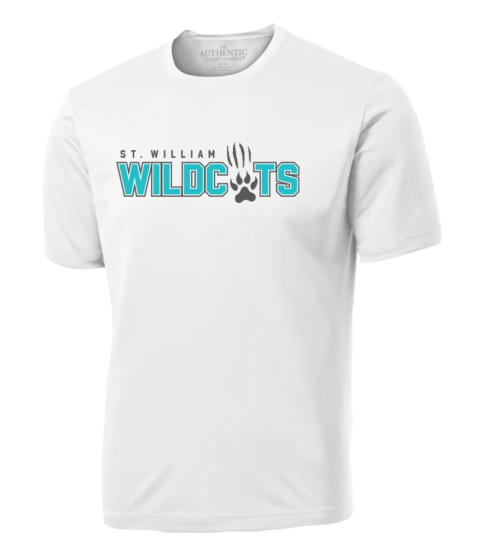 St. William Youth Dri-Fit T-Shirt with Printed Logo