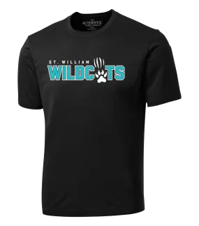 St. William Youth Dri-Fit T-Shirt with Printed Logo