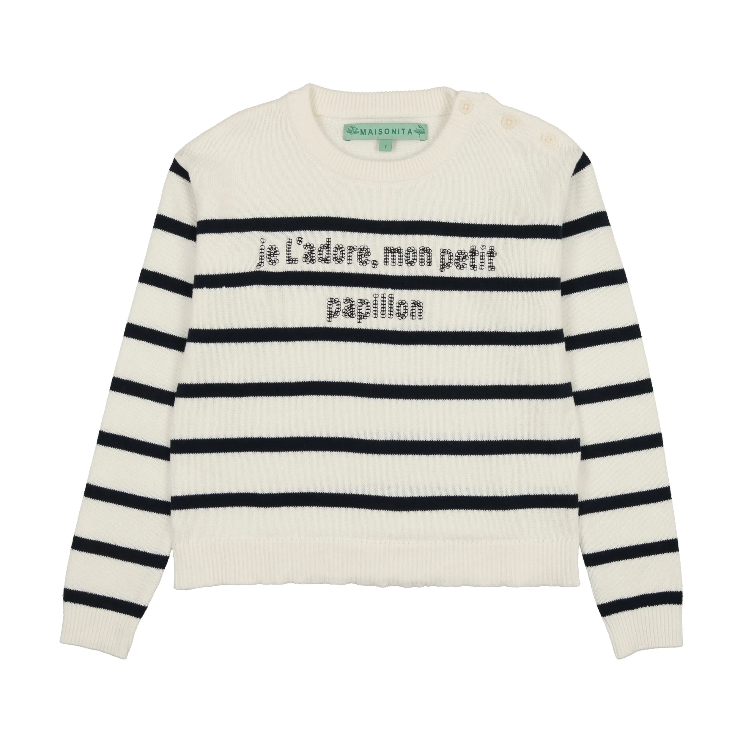 Striped Knit Sweater