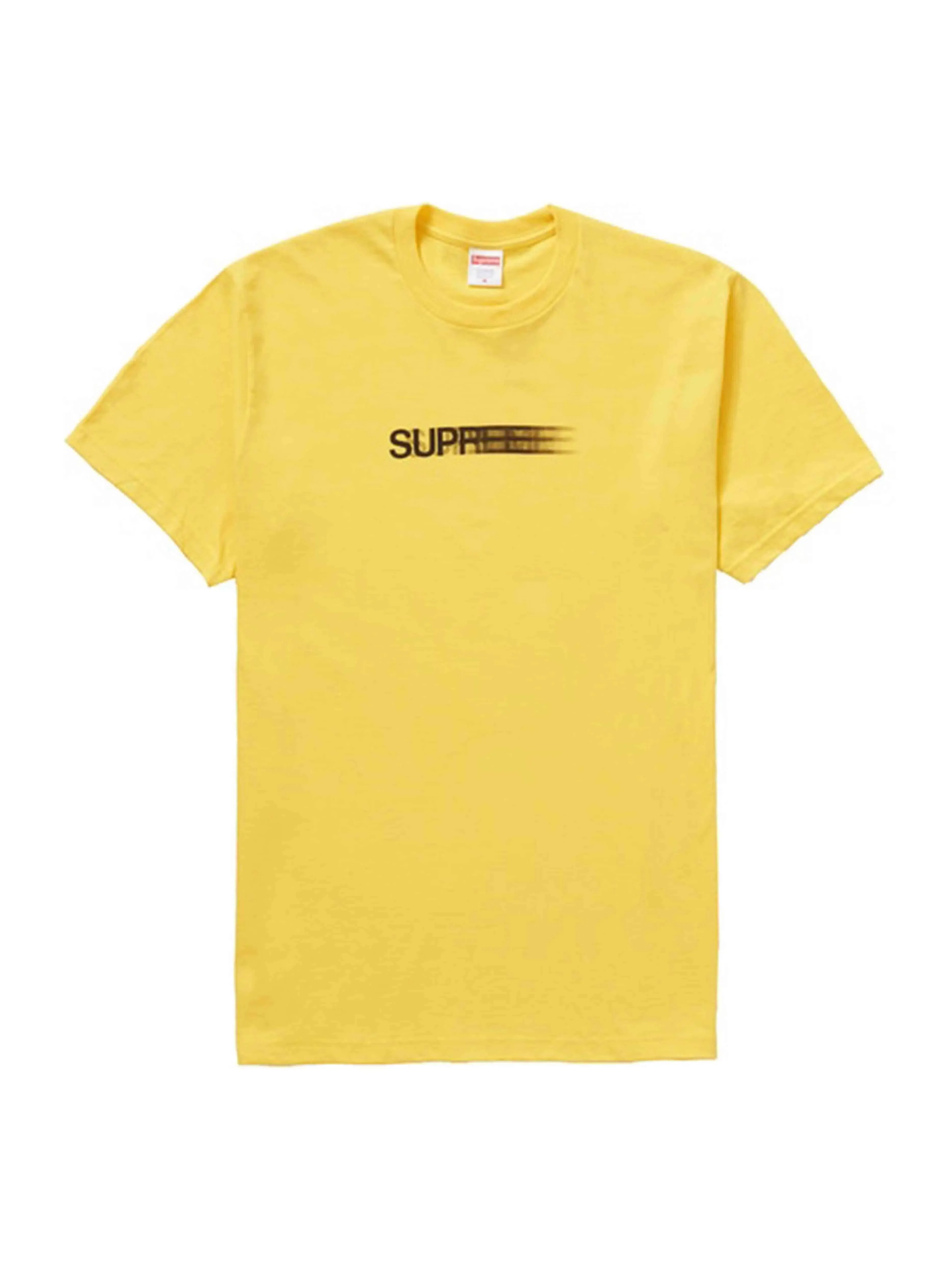 Supreme Motion Logo Tee Yellow M [SS20]
