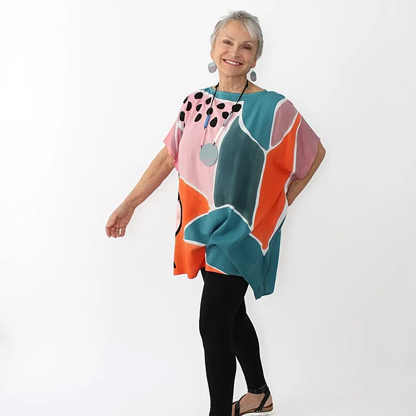 Sylca Pastel Blouse One Size Fits All
