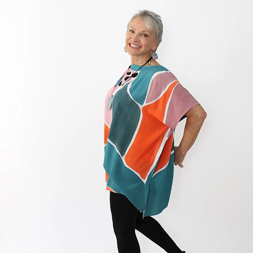 Sylca Pastel Blouse One Size Fits All