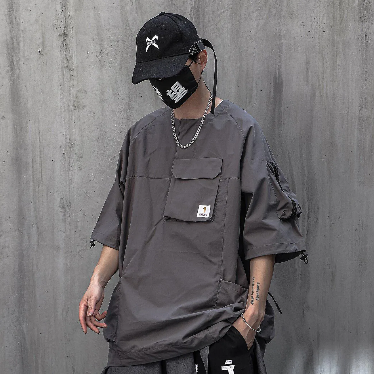 Techwear T-shirt "Kiba"