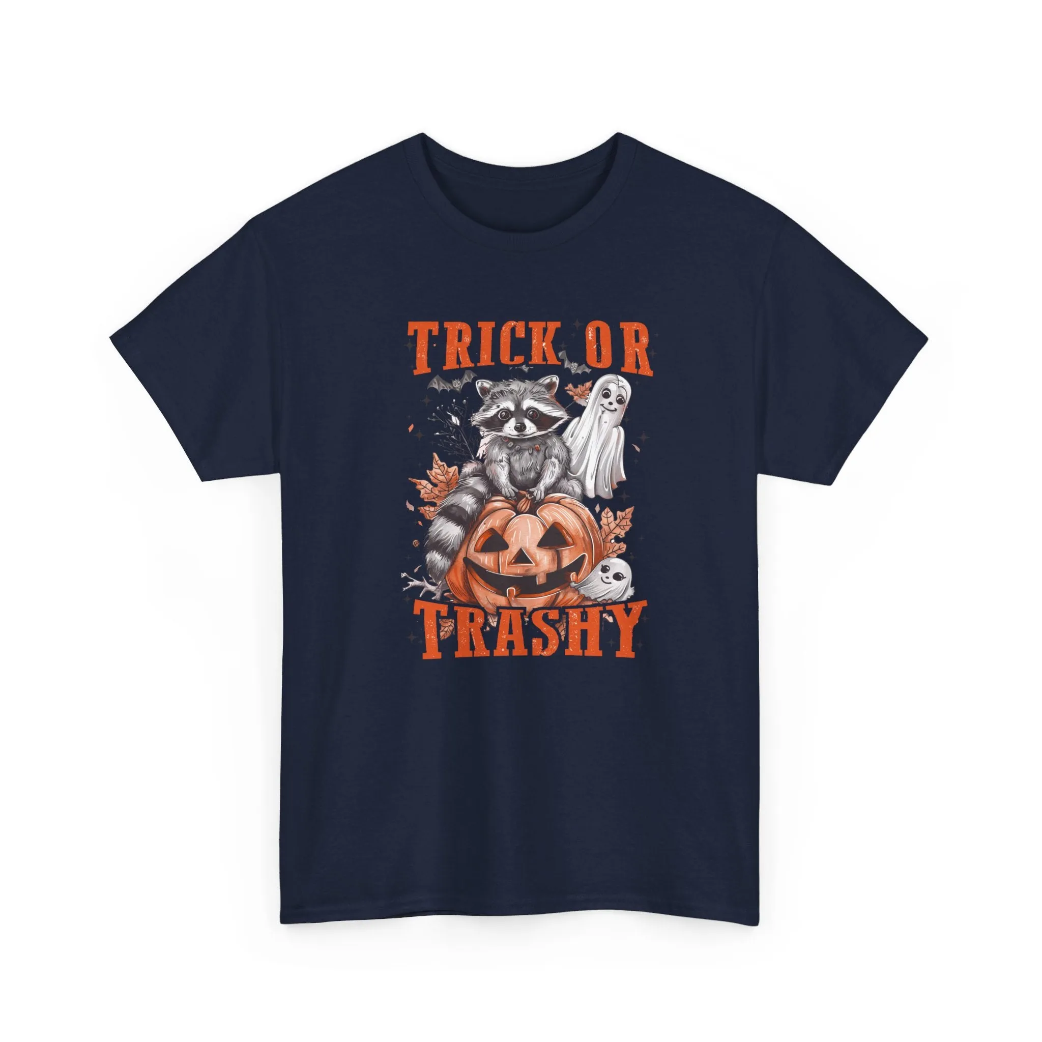 Trick or Trashy shirt, Raccoon Coffee shirt, Spooky Season, Fall Coffee Lover Hoodie, Halloween Pumpkin Shirt