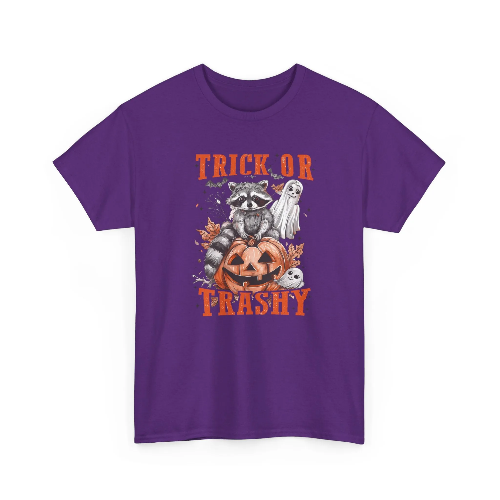 Trick or Trashy shirt, Raccoon Coffee shirt, Spooky Season, Fall Coffee Lover Hoodie, Halloween Pumpkin Shirt