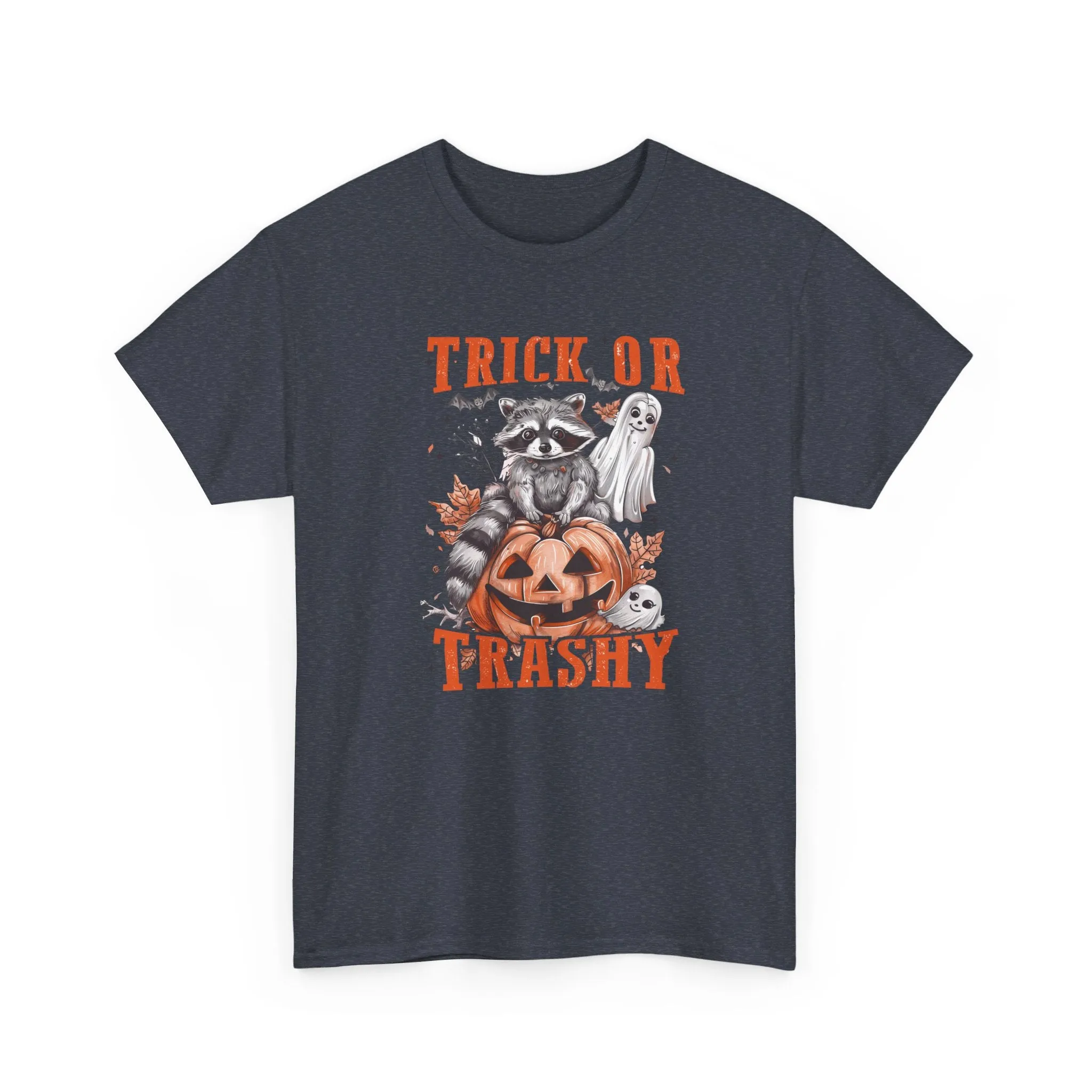 Trick or Trashy shirt, Raccoon Coffee shirt, Spooky Season, Fall Coffee Lover Hoodie, Halloween Pumpkin Shirt