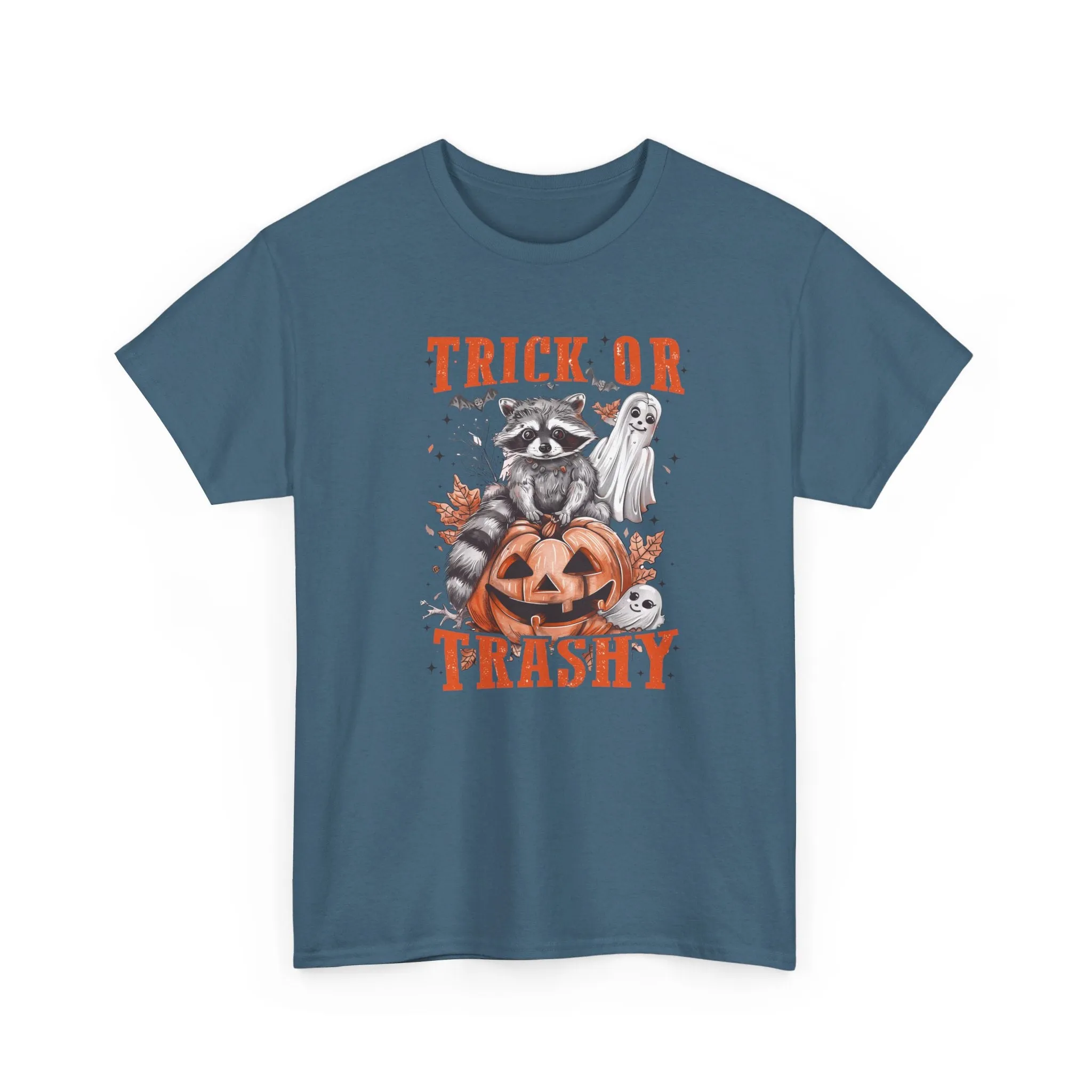 Trick or Trashy shirt, Raccoon Coffee shirt, Spooky Season, Fall Coffee Lover Hoodie, Halloween Pumpkin Shirt