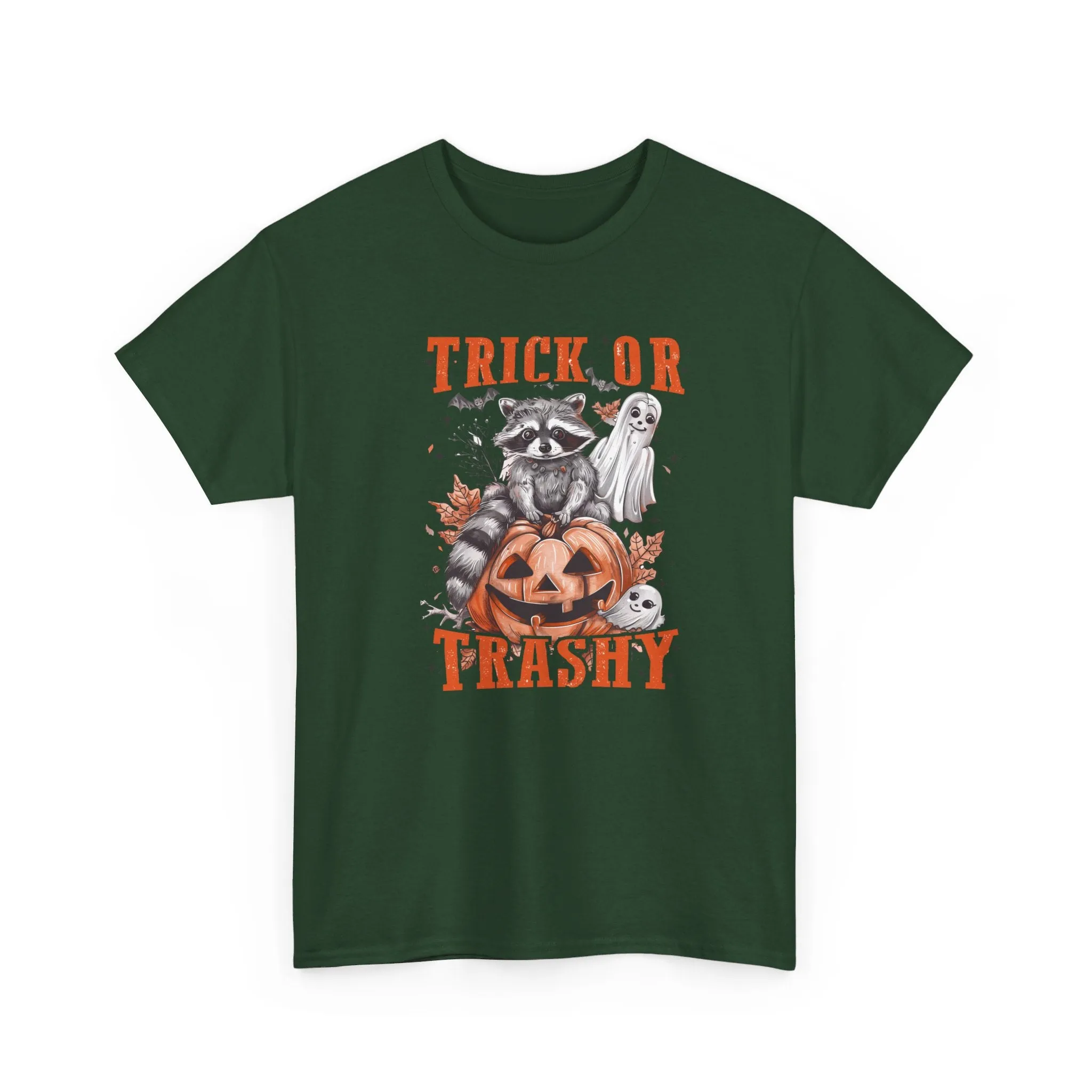 Trick or Trashy shirt, Raccoon Coffee shirt, Spooky Season, Fall Coffee Lover Hoodie, Halloween Pumpkin Shirt