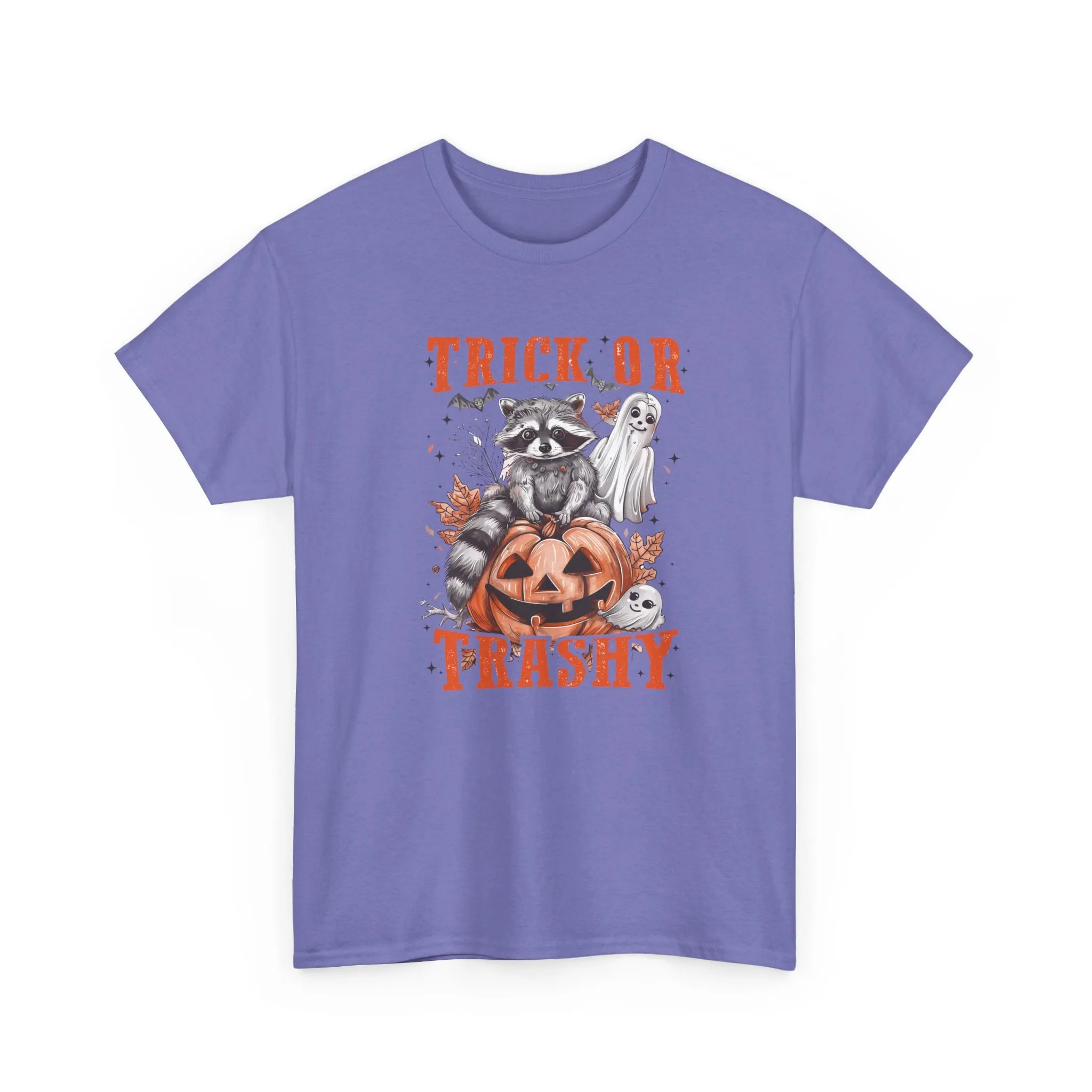 Trick or Trashy shirt, Raccoon Coffee shirt, Spooky Season, Fall Coffee Lover Hoodie, Halloween Pumpkin Shirt