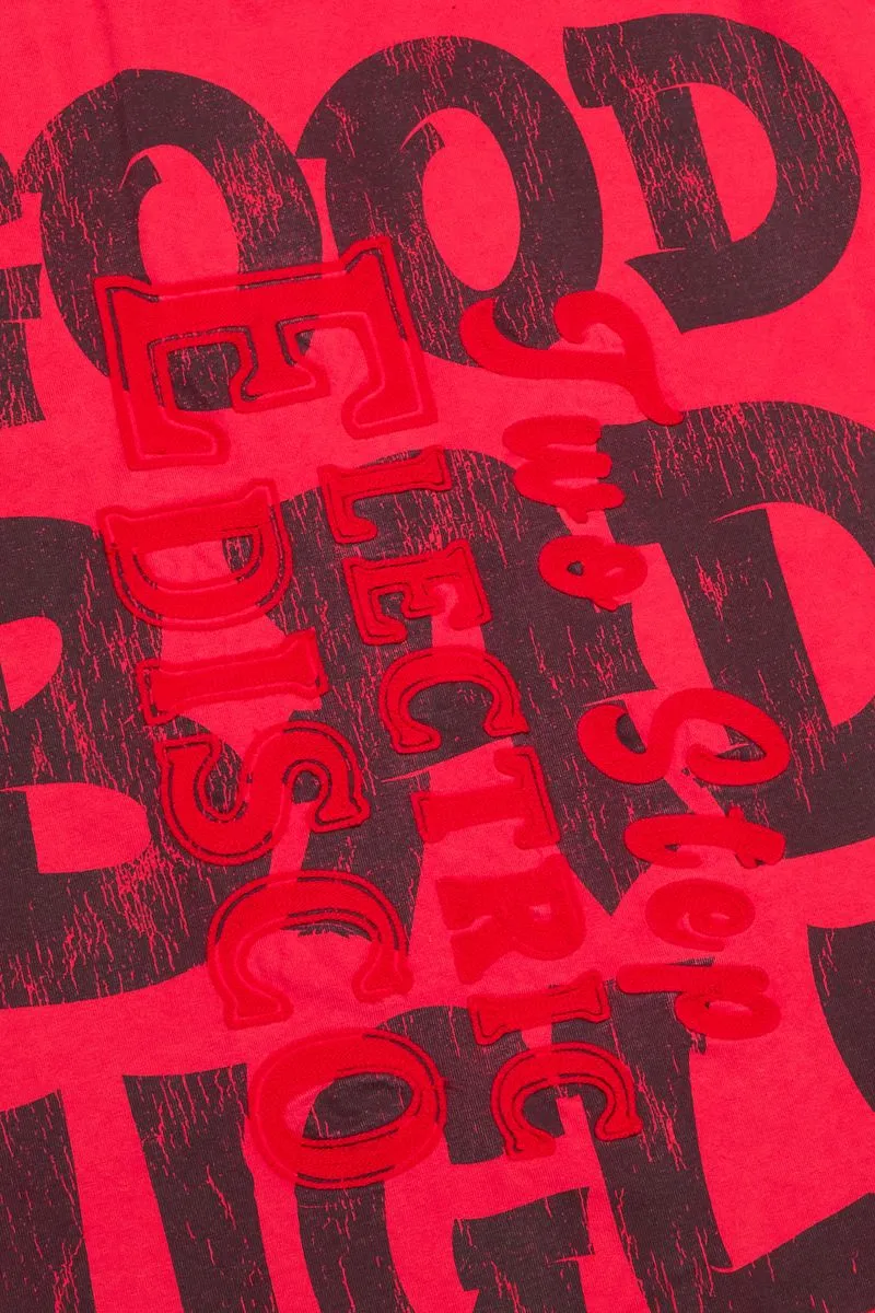 Valabasas "TWO STEP" RED TEE