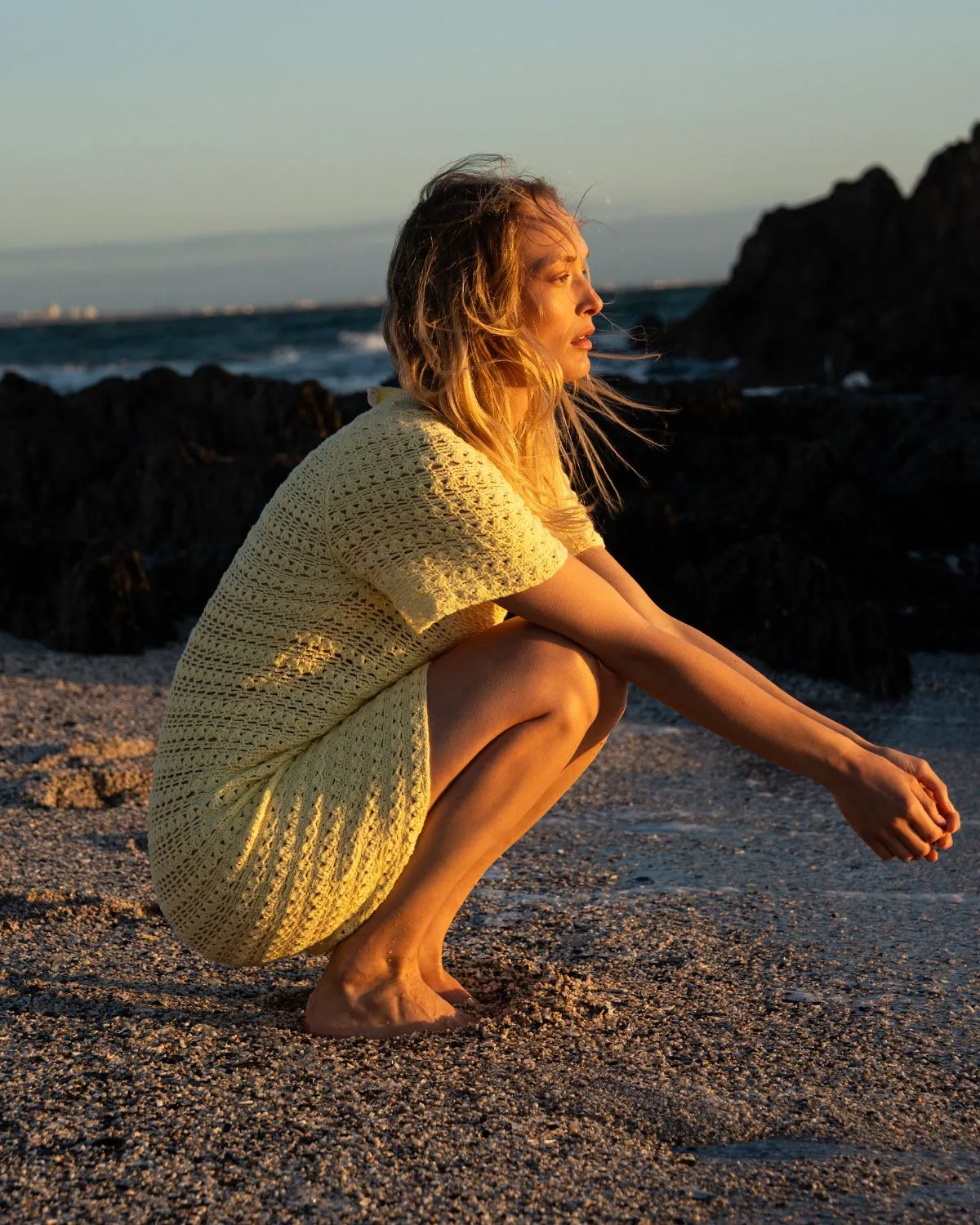 Vasara Mini Dress Yellow