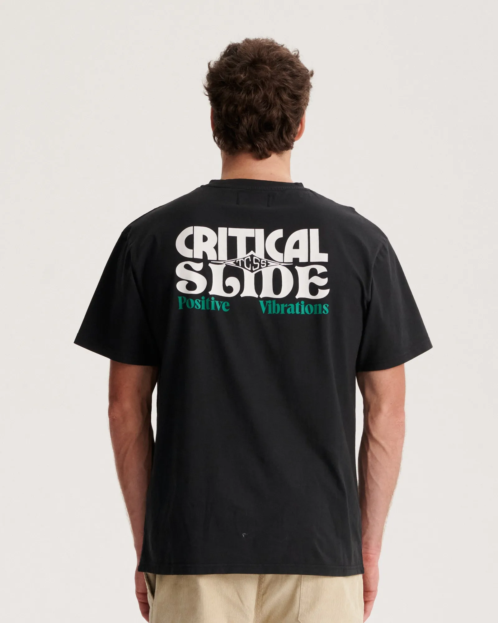 Vibrations Tee  - Vintage Black