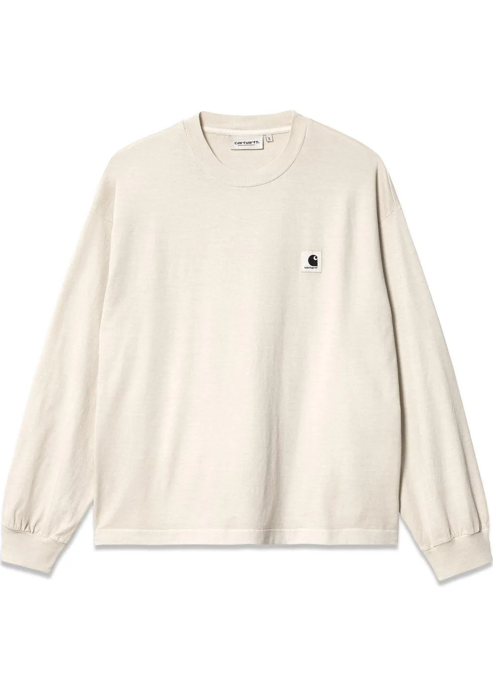 W' L/S Nelson T-shirt - Natural