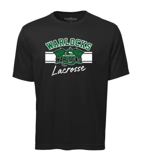 Warlocks Lacrosse Adult Dri-Fit T-Shirt with Printed Logo