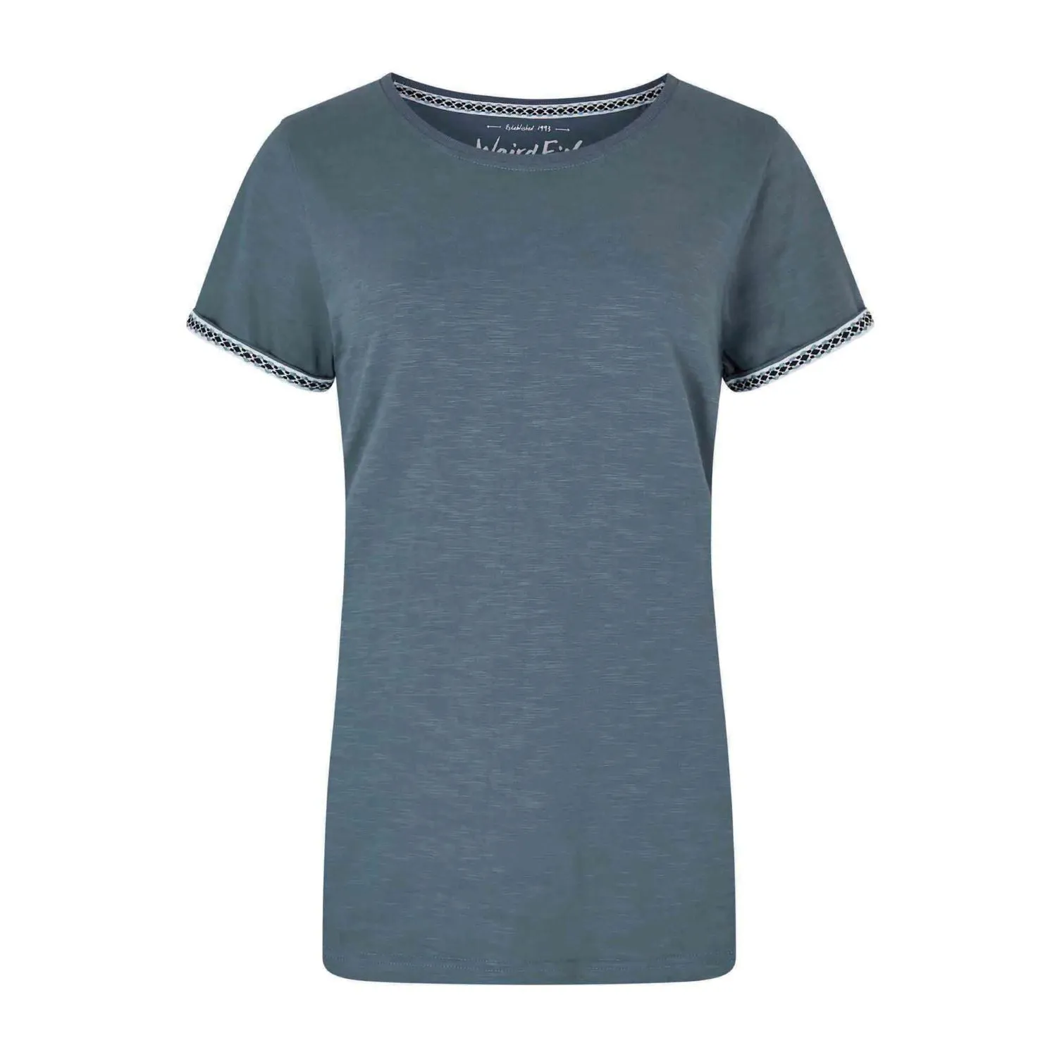 Weird Fish 10 Blue Teya Outfitter Cotton T-Shirt