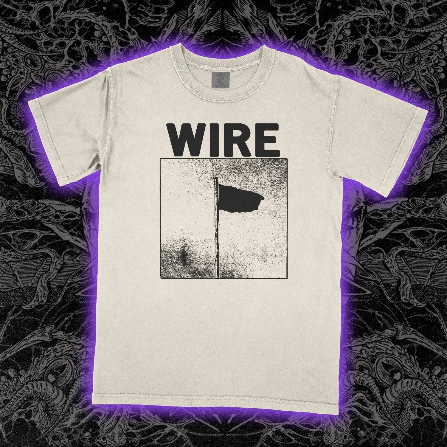 Wire Pink Flag